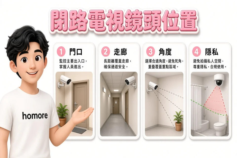 香港裝修攻略:閉路電視預留位
